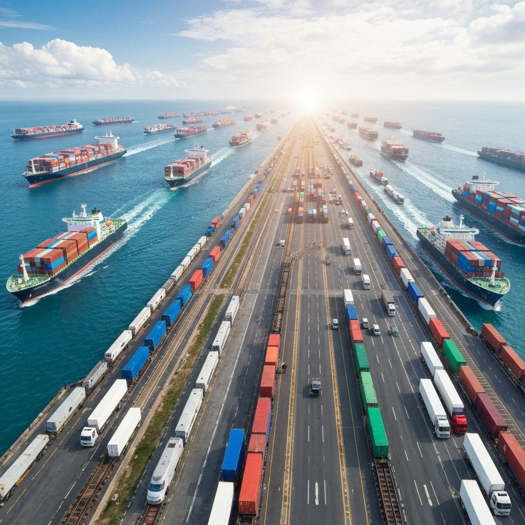 Modern logistics operations